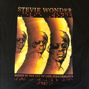 Stevie Wonder Concert T-shirt XL